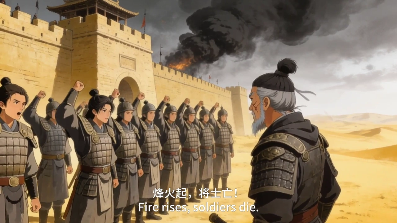 《烽火白马》影片画面